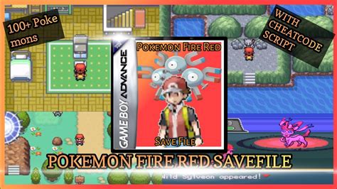 pokemon fire red save file|Iba pa.
